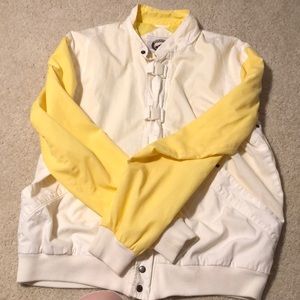 Vintage yellow 80s jacket